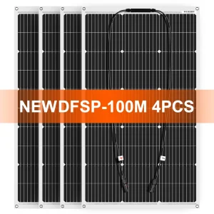 18V 100W/200W/400W Flexible Solar Panels