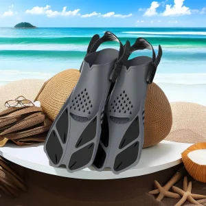 Adjustable Diving Fins Suitable for Snorkeling Freediving